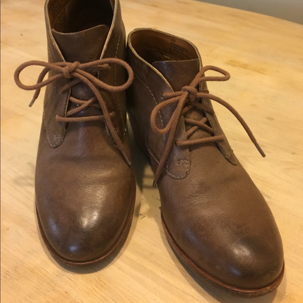 Kork-Ease leather booties